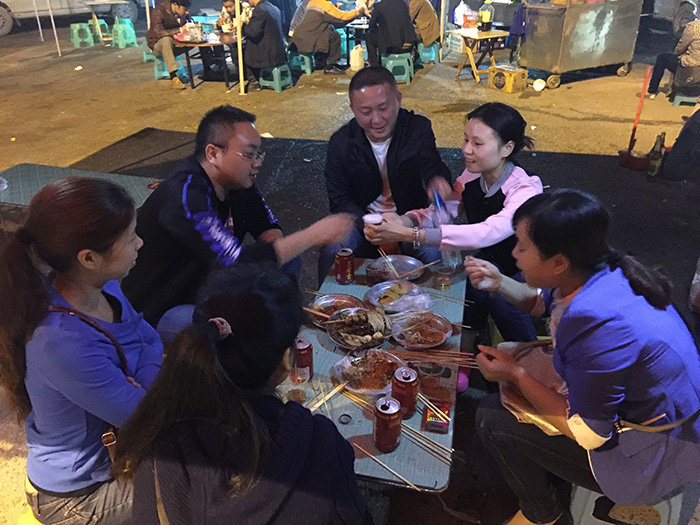 2015年9月26日 花果园S2区邻居夜生活小聚