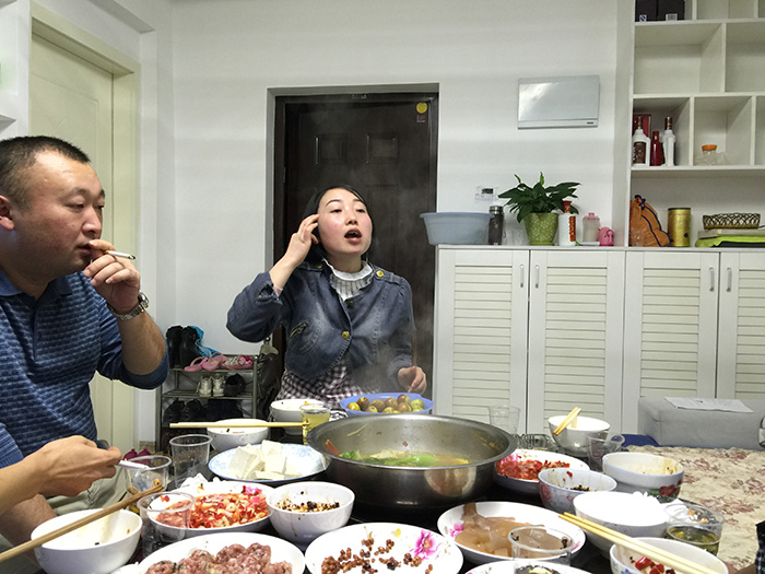 2015年11月22日 与杨哥相约在小莉家享受美食