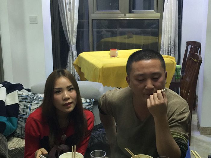 2015年12月7日 相约花果园S2区小莉家与罗雪飞庆祝生日