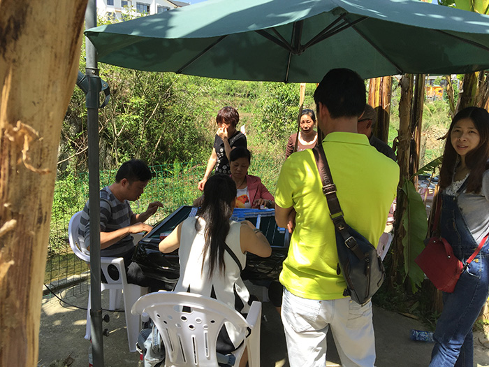 2016年4月16日 邻里共庆生日烧烤宴 难忘的时光