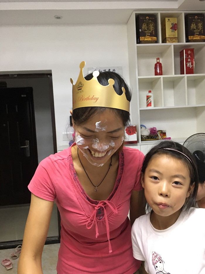 2016年11月1日 在晴天家为你们的童年庆祝 欢聚一堂