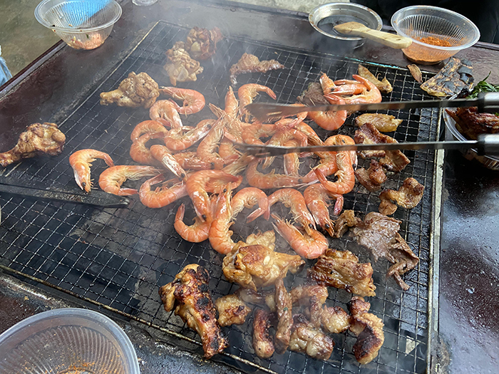 2020年4月17日 天河潭的美味烧烤 也为童年的时光留住记忆