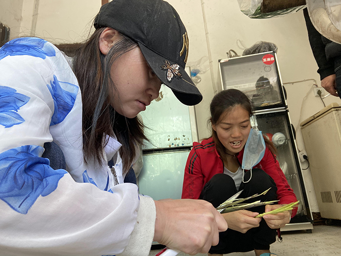 2020年4月27日 天河潭的笋子被美女们和谐了